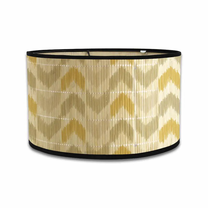 Artisan Neutral Tones Drum Lamp Shade