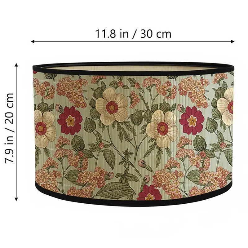 Timeless Cottage & Garden Lamp Shade | Vintage Floral & Botanical Prints