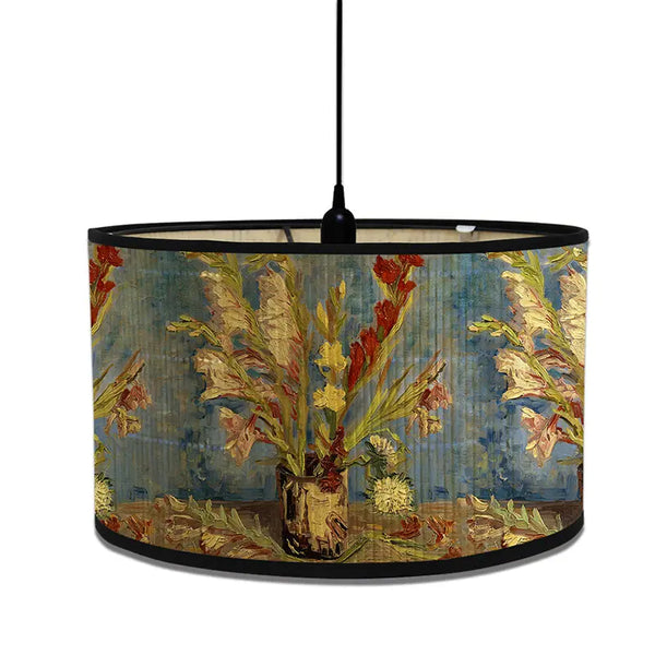 Van Gogh Inspired Artistic Drum Lamp Shade