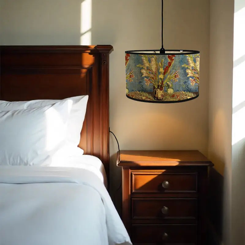 Van Gogh Inspired Artistic Drum Lamp Shade