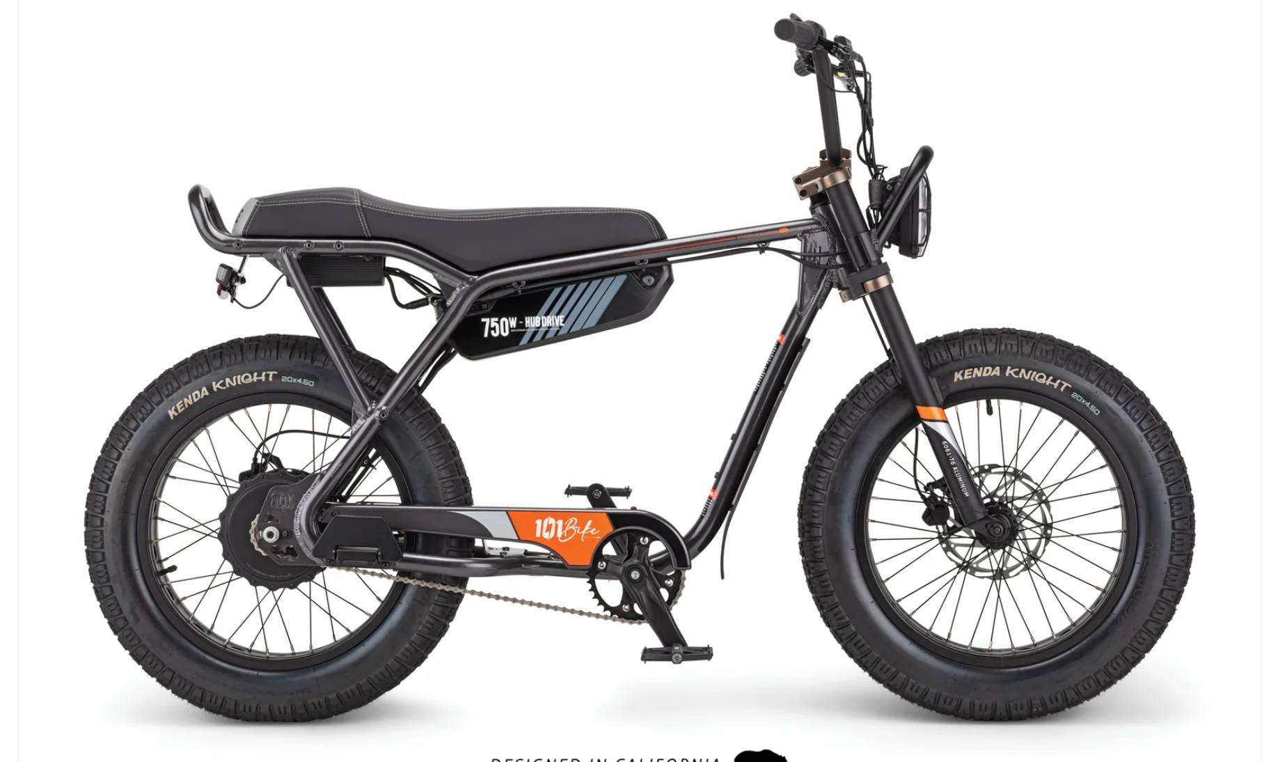 101 Bikes Seaside Moto Style Electric Bike