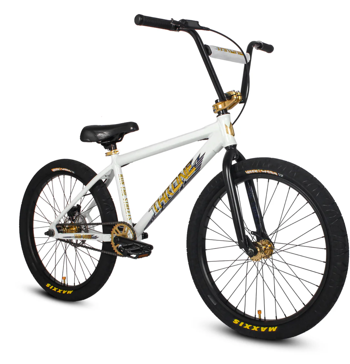 Throne Cycles The Goon White Panda 24 BMX Bike